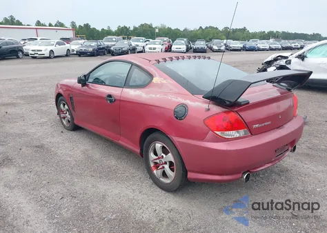 2005 Hyundai Tiburon Gs из США, поврежденный, VIN KMHHM65D35U168510